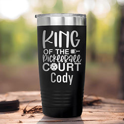 King & Queen of the Pickleball Court Tumbler