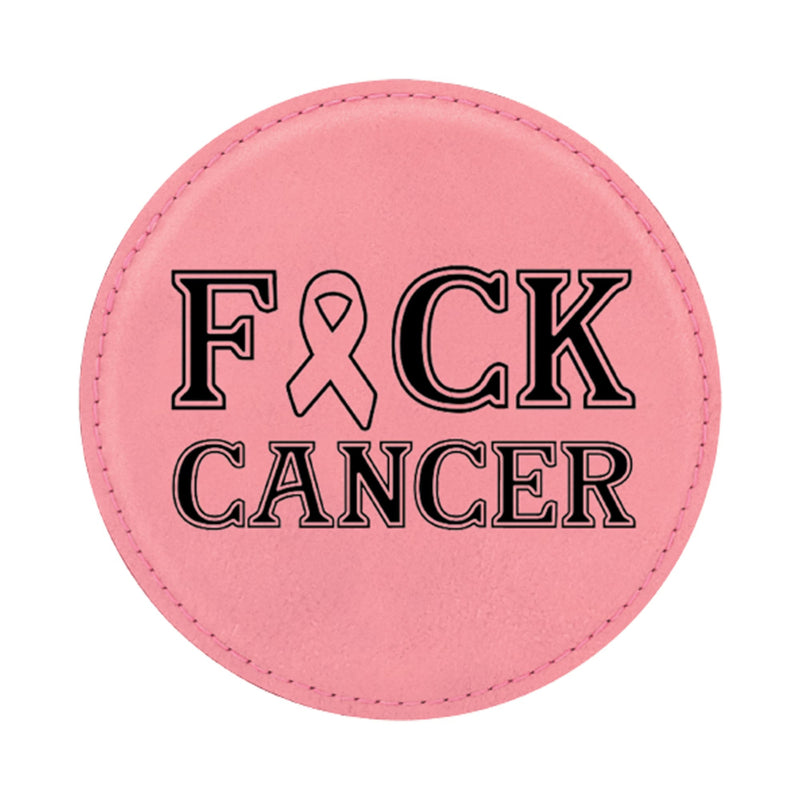 Pink "F*CK CANCER" Keychain Bottle Opener