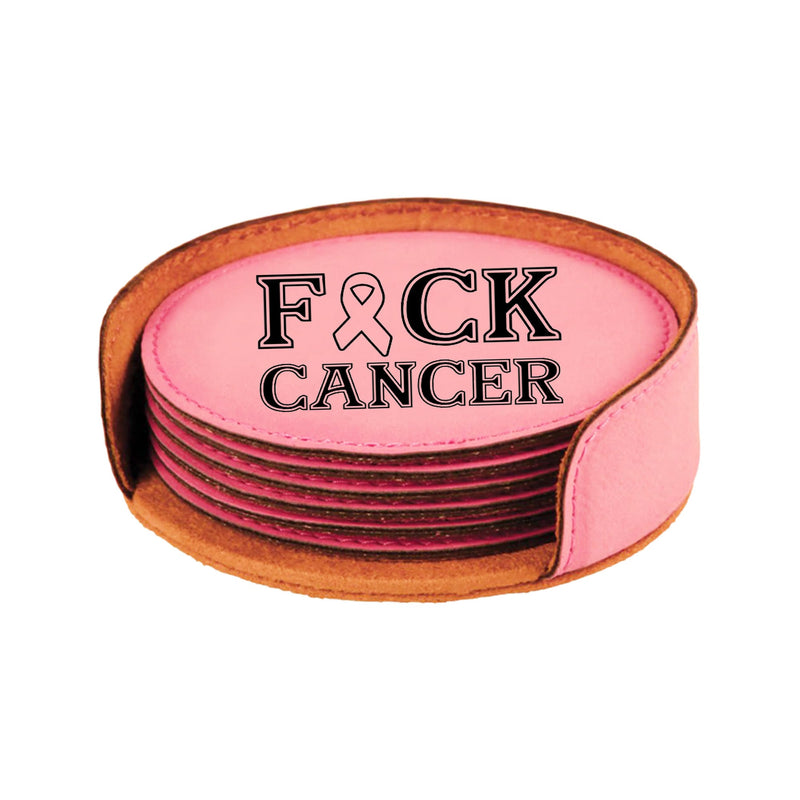 Pink "F*CK CANCER" Keychain Bottle Opener