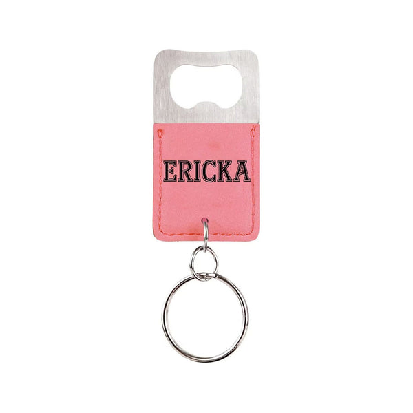 Pink "F*CK CANCER" Keychain Bottle Opener