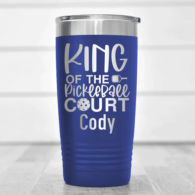 King & Queen of the Pickleball Court Tumbler