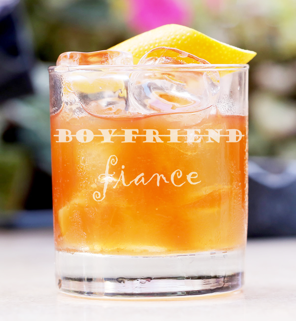 Fiance Whiskey Glass