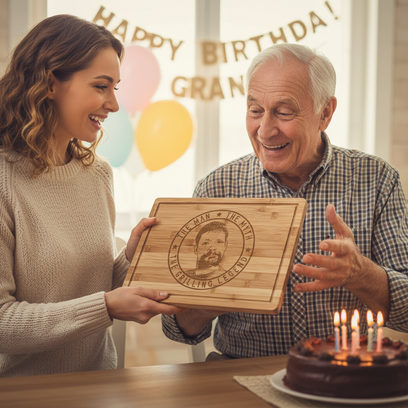 Man Myth Legend Photo Board