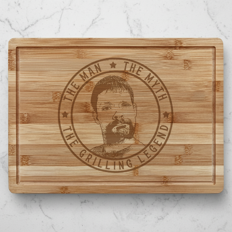 Man Myth Legend Photo Board