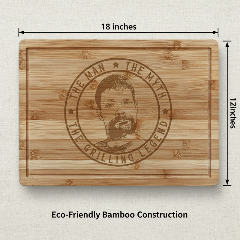 Man Myth Legend Photo Board