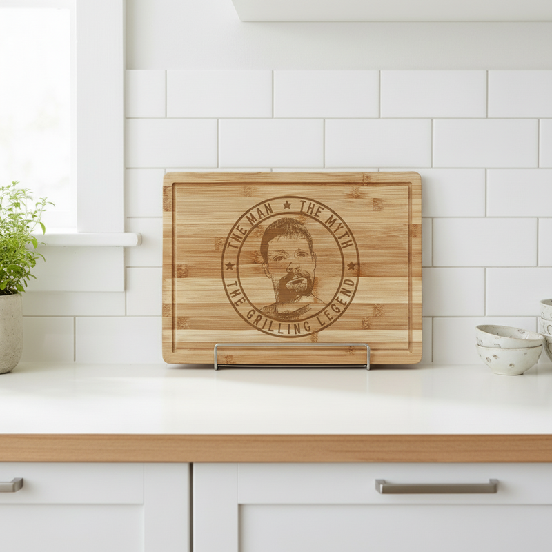 Man Myth Legend Photo Board