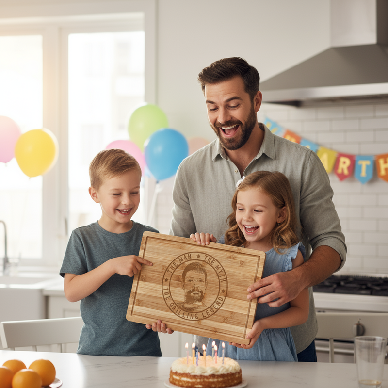 Man Myth Legend Photo Board