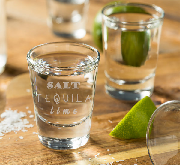 Salty Sippin' Cutting Board & Shot Glass Set